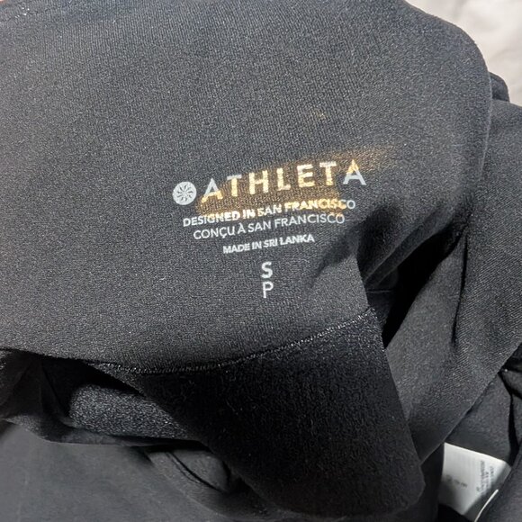 Athleta | Conscious Crop Cut Out Bra In Black (D-DD cup) - Picture 5 of 16